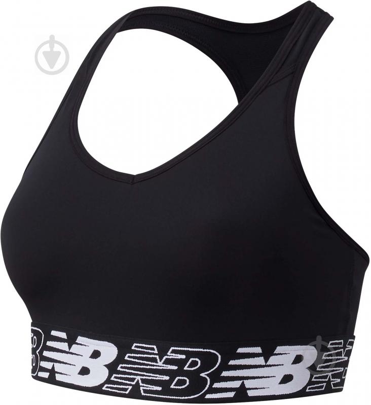 Бра New Balance NB PACE BRA 3.0 WB11034BK р.S чорний - фото 1