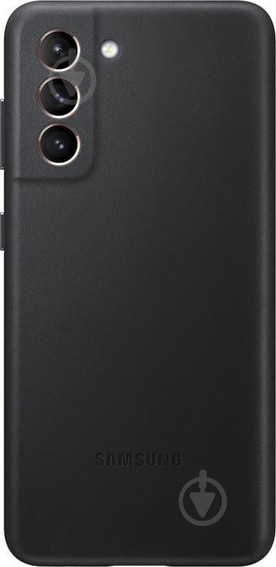 Чехол Samsung Leather Cover Black (EF-VG991LBEGRU) - фото 1