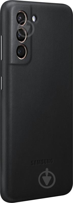Чехол Samsung Leather Cover Black (EF-VG991LBEGRU) - фото 3
