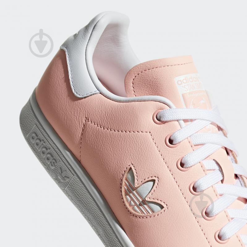 Кроссовки женские зимние Adidas STAN SMITH W F34308 р.37 1/3 оранжевые - фото 8