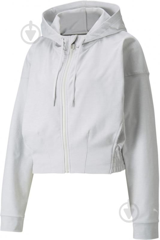 Джемпер Puma TRAIN CLOUDSPUN FZ HOODIE 52105572 р.L сірий - фото 4