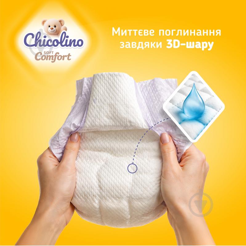 Подгузники Chicolino Soft comfort 3 4-9 кг 36 шт. - фото 2