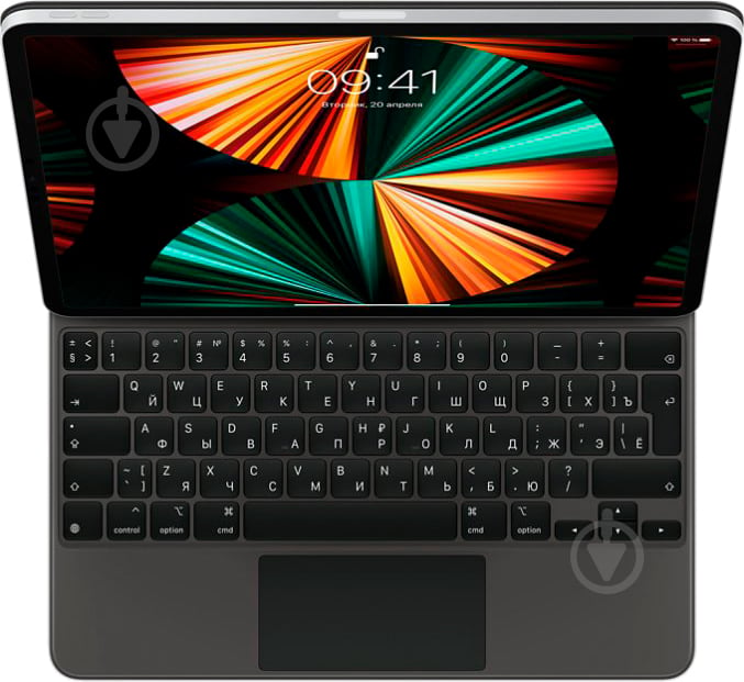 Клавиатура беспроводная Apple Magic Keyboard для iPad Pro 12.9" (5th generation) (MJQK3RS/A) black - фото 1