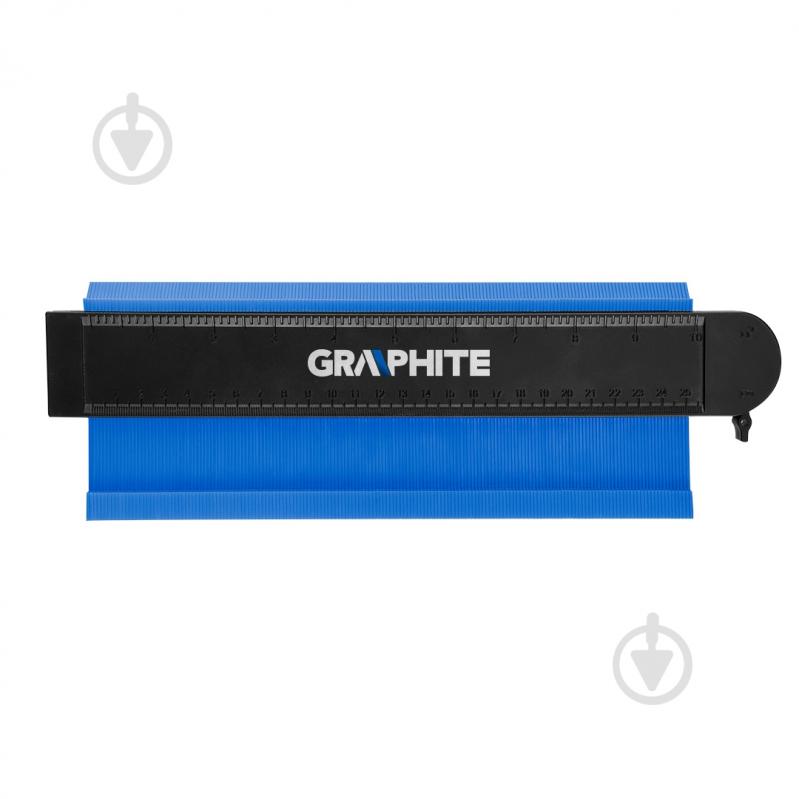 Линейка 250 мм 55H226 GRAPHITE - фото 1