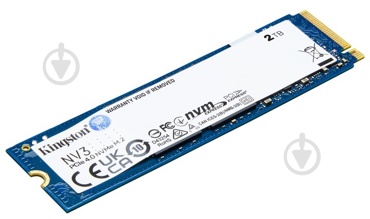 SSD-накопитель Kingston 2000GB M.2 PCI Express 4.0 x4 (SNV3S/2000G) - фото 2