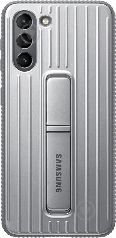 Чехол Samsung Protective Standing Cover Light Gray (EF-RG991CJEGRU) - фото 1
