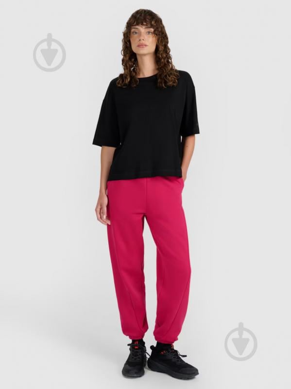 Штани 4F TROUSERS CAS F1205 4FWAW25TTROF1205-53S р. M рожевий - фото 2