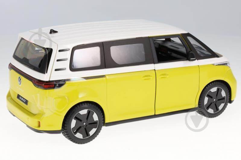 Автомодель Maisto 1:24 2023 Volkswagen ID Buzz 32914 white/yellow - фото 2