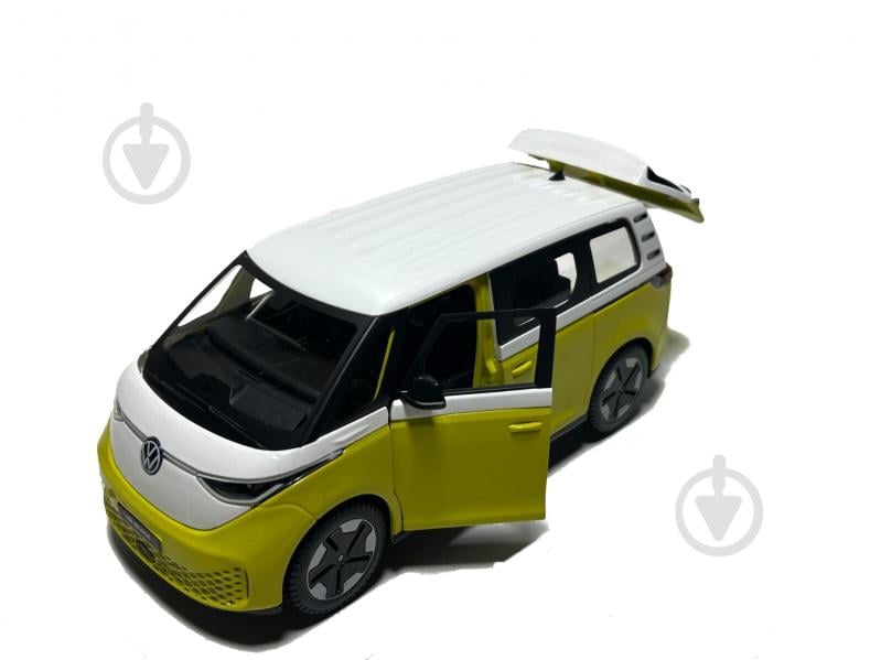 Автомодель Maisto 1:24 2023 Volkswagen ID Buzz 32914 white/yellow - фото 9