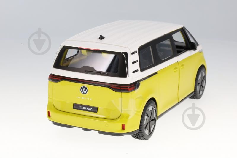 Автомодель Maisto 1:24 2023 Volkswagen ID Buzz 32914 white/yellow - фото 4