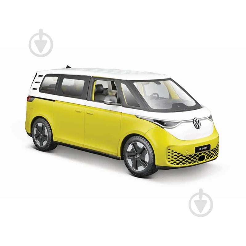 Автомодель Maisto 1:24 2023 Volkswagen ID Buzz 32914 white/yellow - фото 12