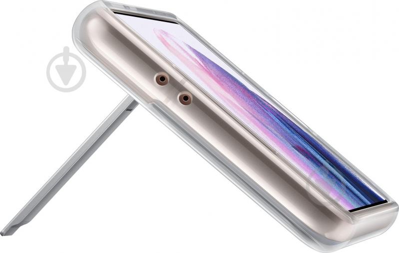 Чехол Samsung Clear Standing Cover Transparency (EF-JG991CTEGRU) - фото 5