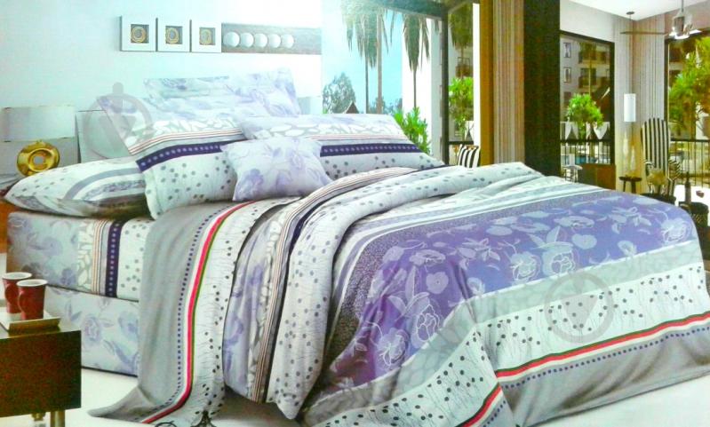 Комплект постельного белья 2.0 Евро серый Ecotton - фото 1 Комплект постельного белья 2.0 Евро серый Ecotton - фото 1