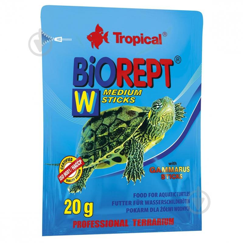 Корм Tropical для рептилій Biorept W гранули 20 г - фото 1