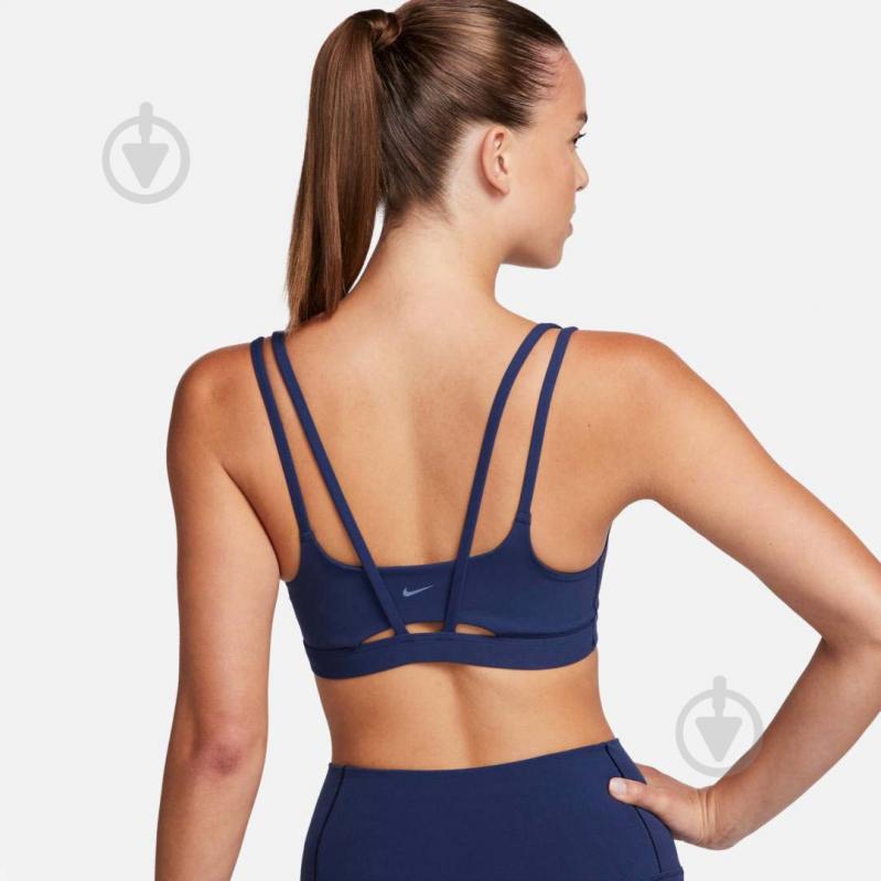 Бра Nike W NK DF ALATE TRACE BRA DO6608-410 р.S синій - фото 2