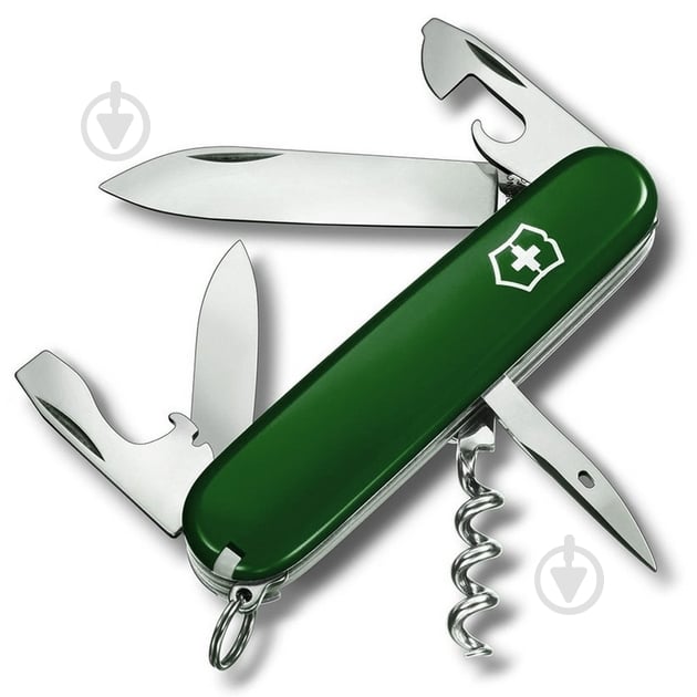 Нож швейцарский Victorinox Spartan 91мм, зеленый 58343 - фото 1