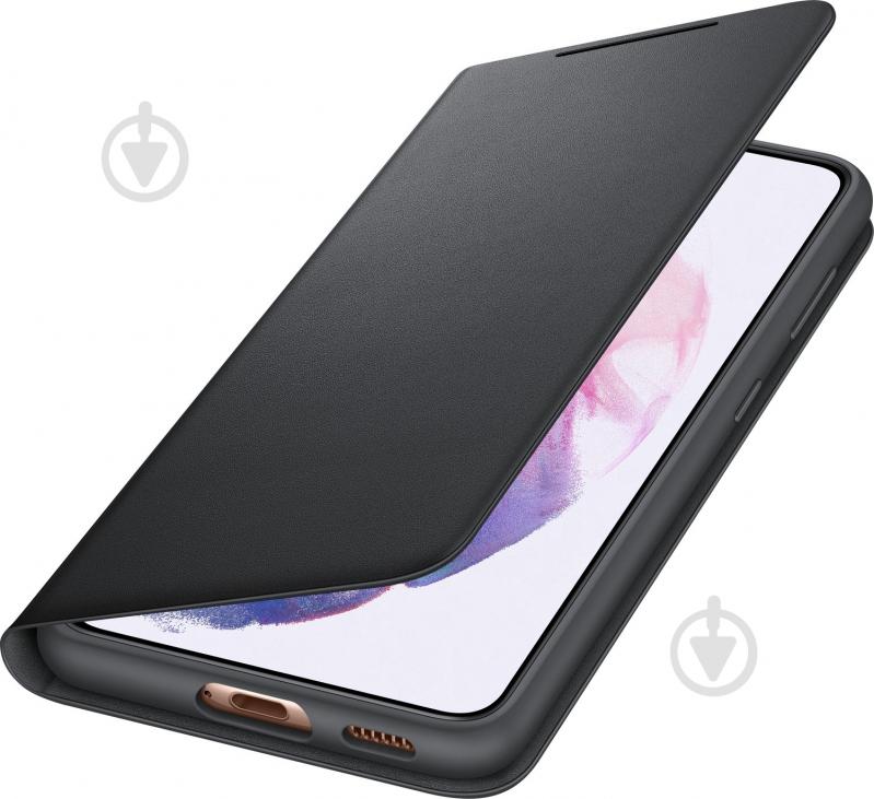 Чехол Samsung Smart LED View Cover Black (EF-NG996PBEGRU) - фото 4