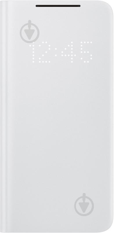 Чохол Samsung Smart LED View Cover Light Gray (EF-NG996PJEGRU) - фото 1