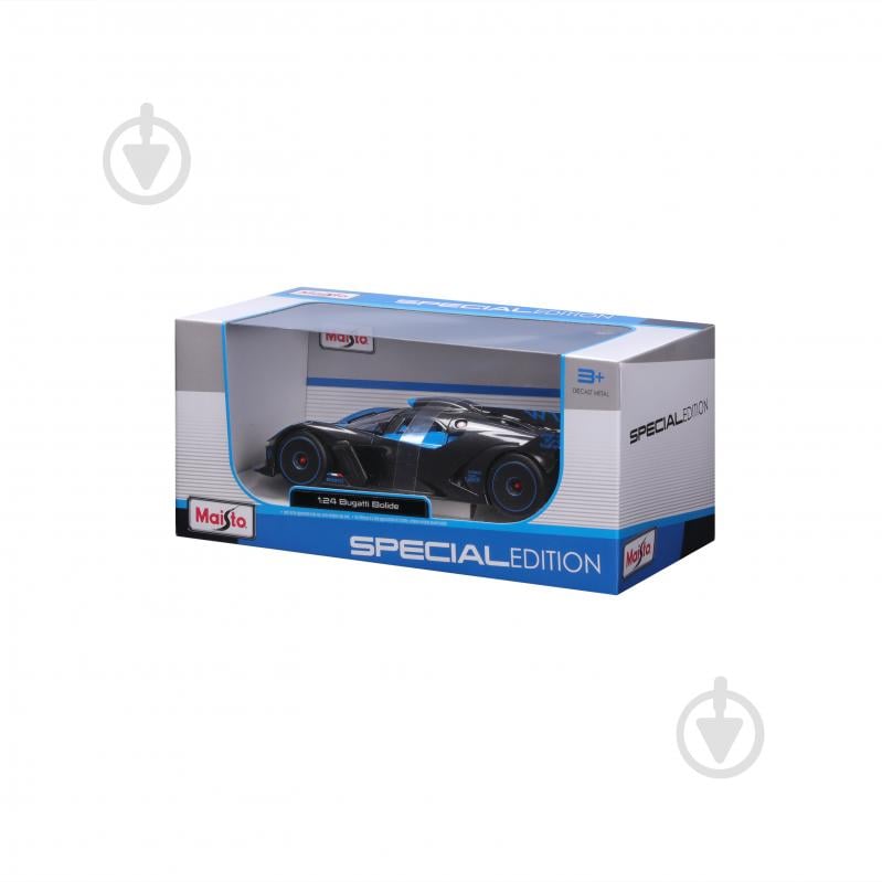 Автомодель Maisto 1:24 Bugatti Bolide 32911 blue - фото 12