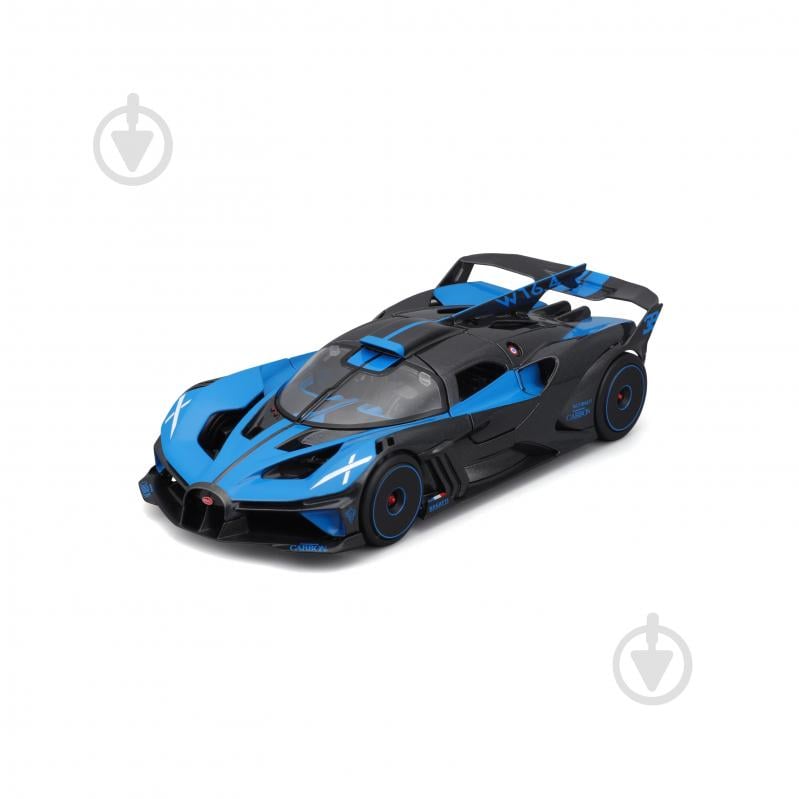 Автомодель Maisto 1:24 Bugatti Bolide 32911 blue - фото 9