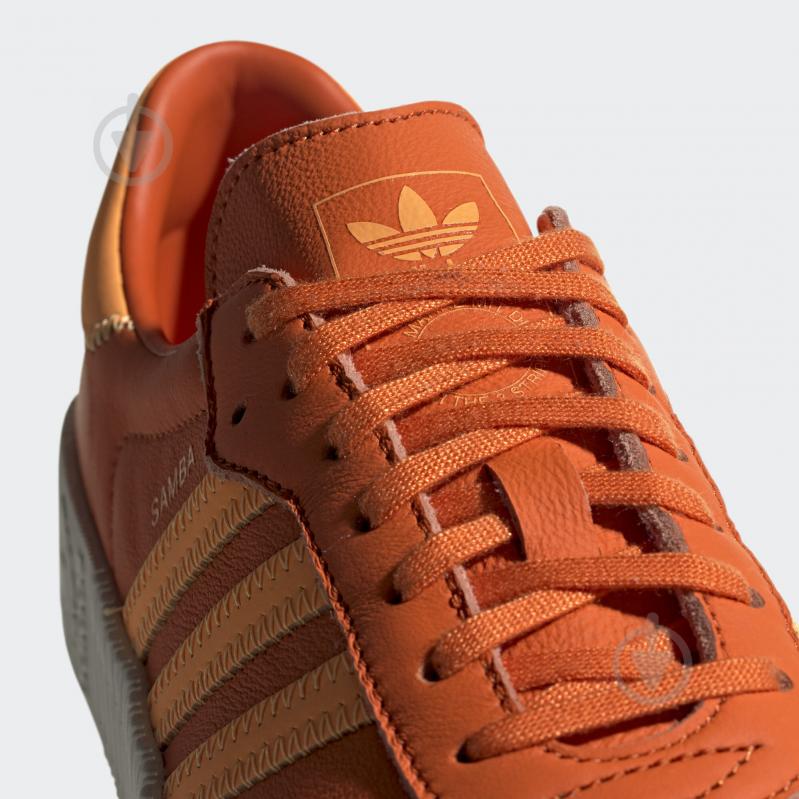 Кроссовки женские зимние Adidas SAMBAROSE W EE7046 р.41 1/3 оранжевые - фото 8