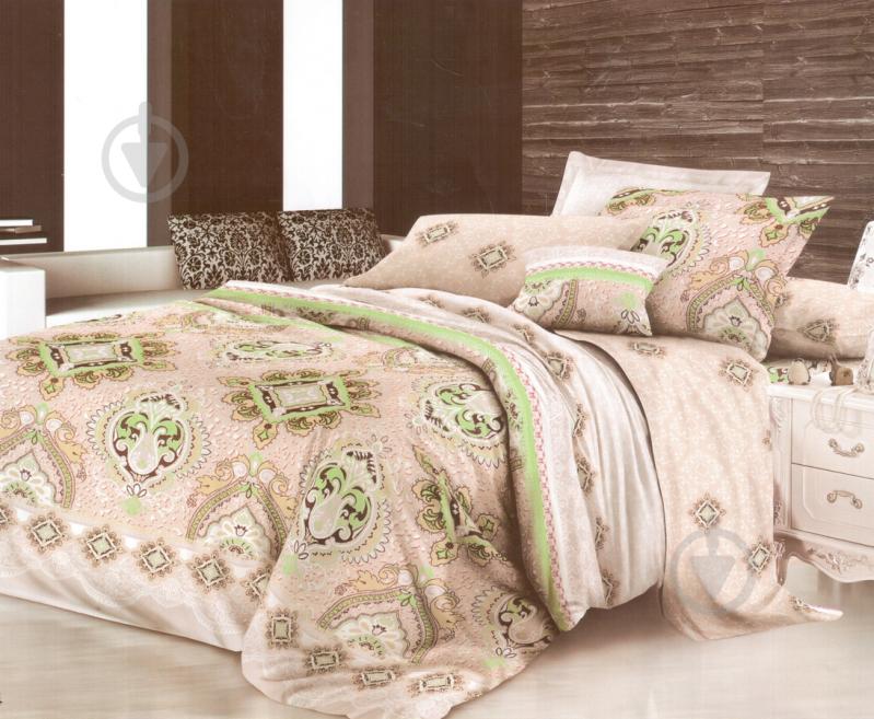 Комплект постельного белья 2.0 Евро розовый Ecotton - фото 1 Комплект постельного белья 2.0 Евро розовый Ecotton - фото 1