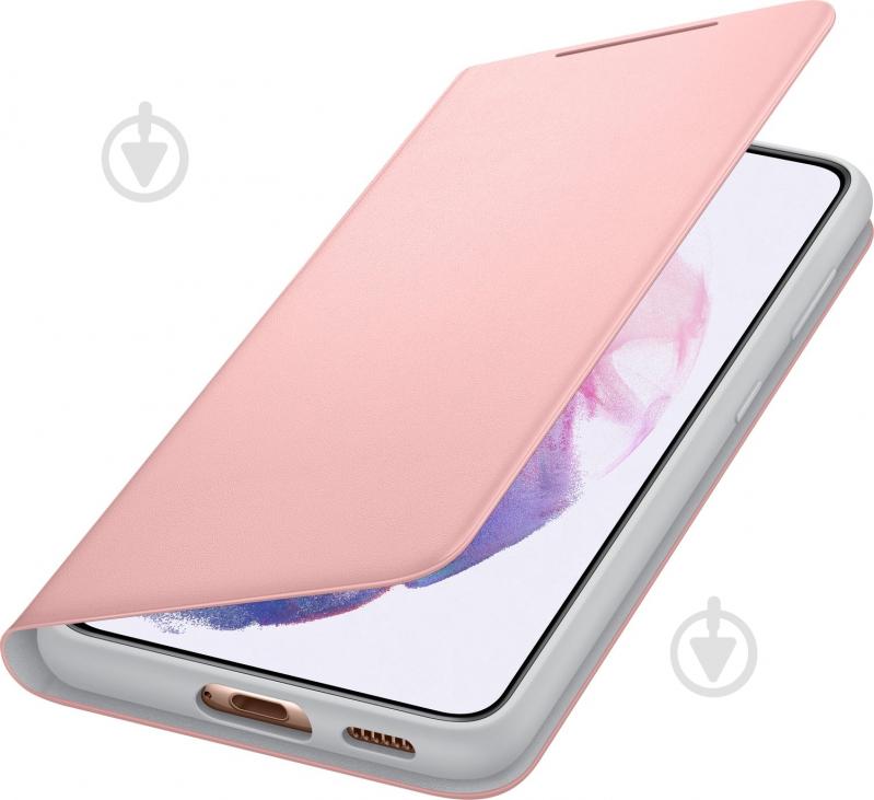 Чехол Samsung Smart LED View Cover Pink (EF-NG996PPEGRU) - фото 4