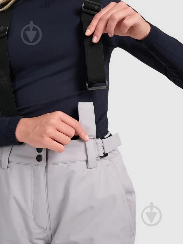 Брюки 4F TROUSERS FNK F1157 4FWAW25TFTRF1157-27S р. XL серый - фото 6