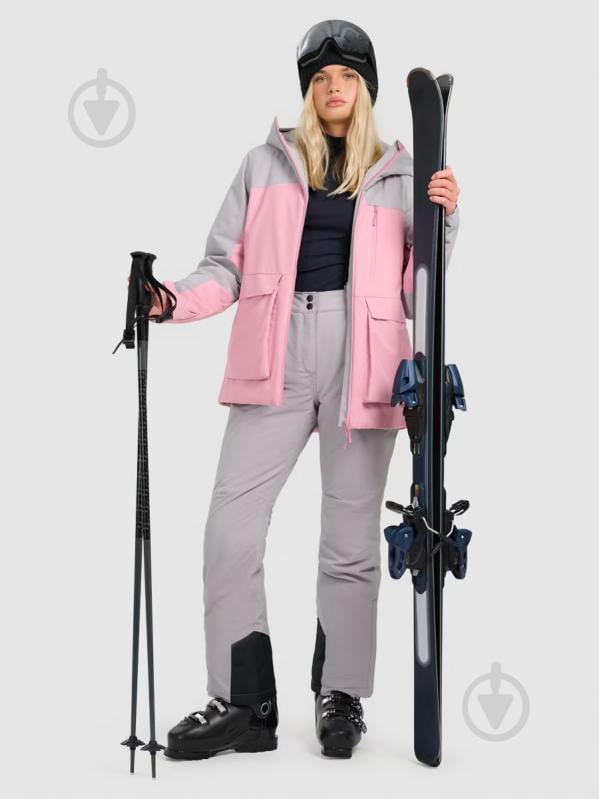 Брюки 4F TROUSERS FNK F1157 4FWAW25TFTRF1157-27S р. XL серый - фото 8