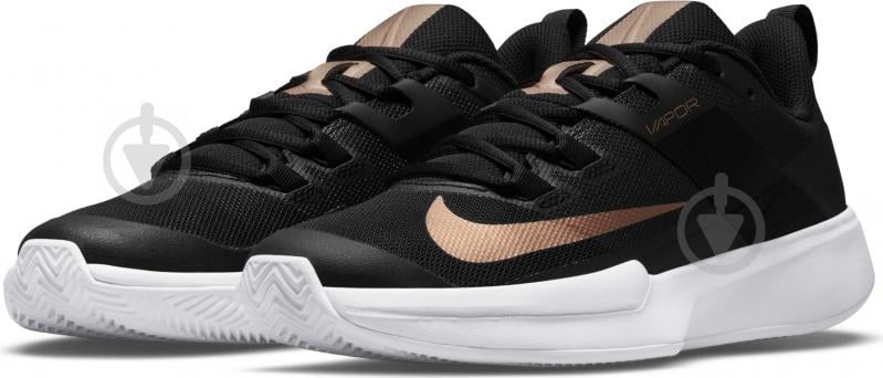 Кроссовки женские Nike Court Vapor Lite DH2945-024 р.40,5 черные - фото 6