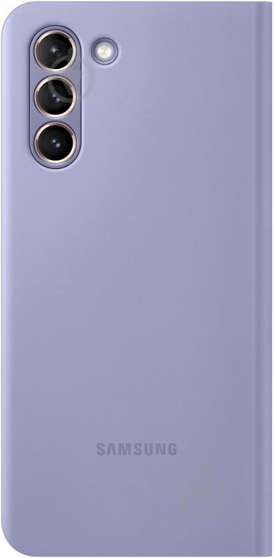 Чехол Samsung Smart LED View Cover Violet (EF-NG996PVEGRU) - фото 2