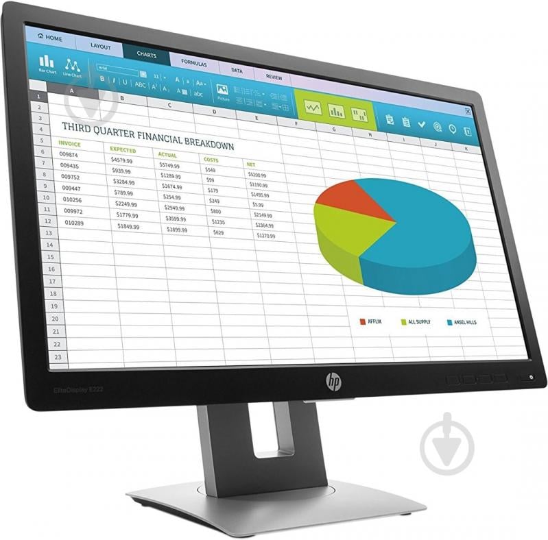 Монитор HP EliteDisplay E222 21,5" (M1N96AA) - фото 2 Монитор HP EliteDisplay E222 21,5" (M1N96AA) - фото 2