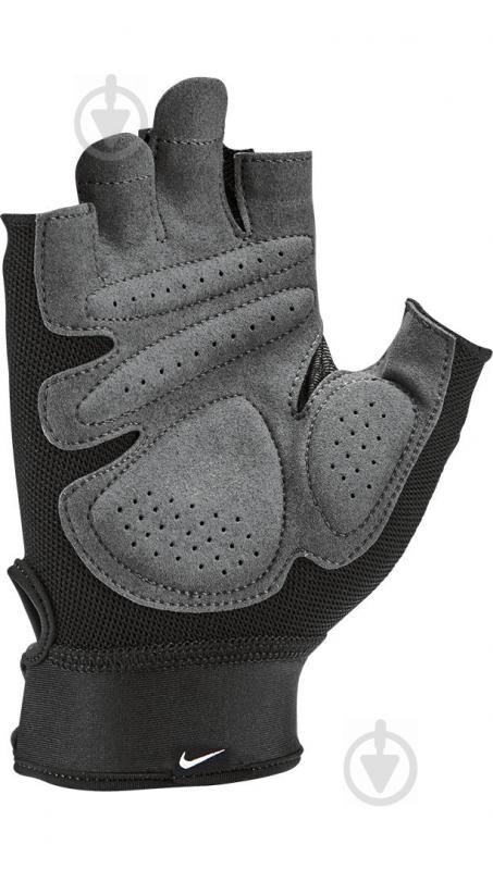 Перчатки для фитнеса Nike MEN'S ULTIMATE FITNESS GLOVES N.LG.C2.017 р. M черный - фото 1