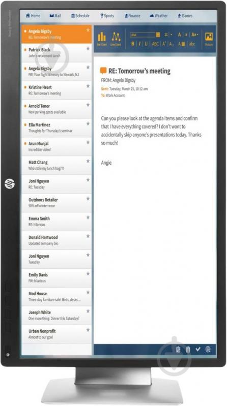 Монитор HP EliteDisplay E240 23,8" (M1N99AA) - фото 6