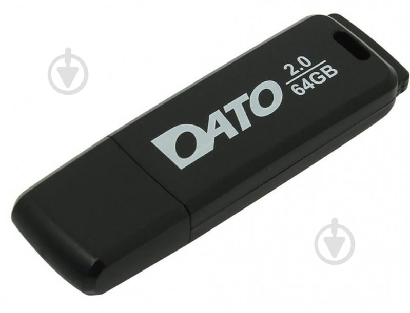 Флешпам'ять USB Dato DB8001 64 ГБ USB 2.0 black (DB8001K-64G) - фото 1