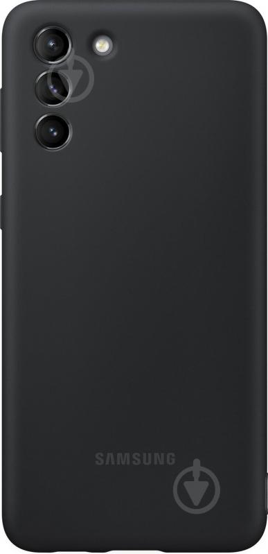 Чехол Samsung Silicone Cover Black (EF-PG996TBEGRU) - фото 1