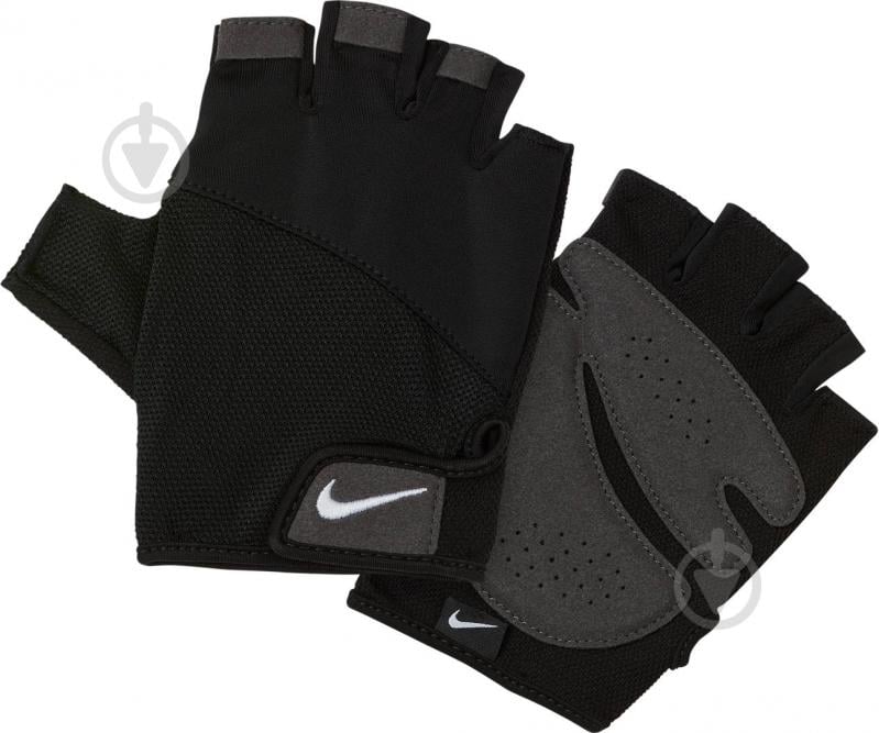 Рукавички для фітнесу Nike WOMEN'S GYM ELEMENTAL FITNESS GLOVES N.LG.D2.010 р. S чорний - фото 2