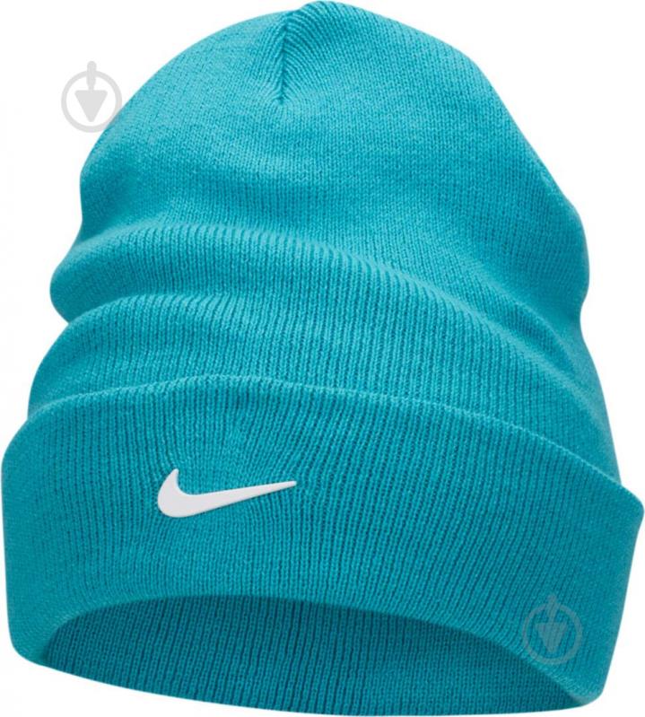 Шапка Nike K NK PEAK BEANIE SC SWSH FB6492-367 р.one size блакитний - фото 2