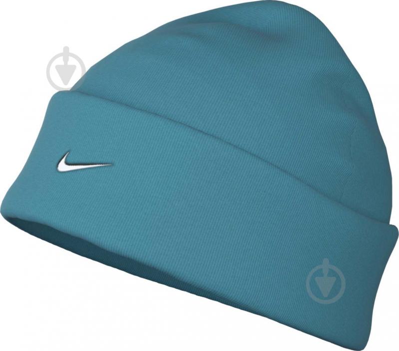 Шапка Nike K NK PEAK BEANIE SC SWSH FB6492-367 р.one size блакитний - фото 3