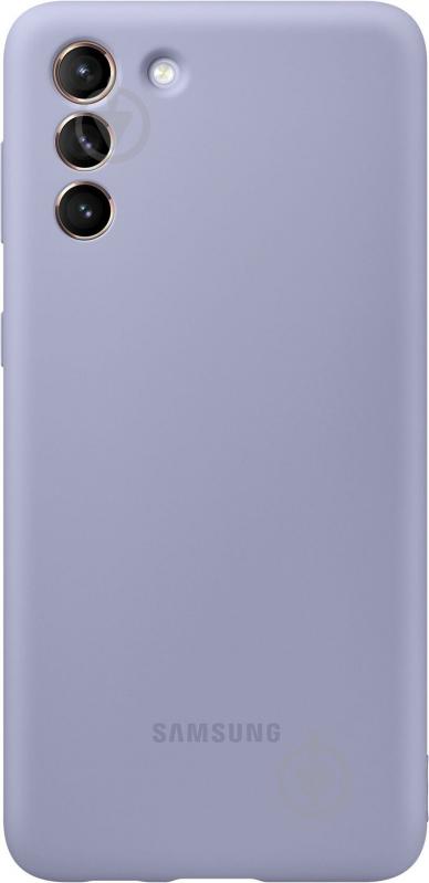 Чехол Samsung Silicone Cover Violet (EF-PG996TVEGRU) - фото 1