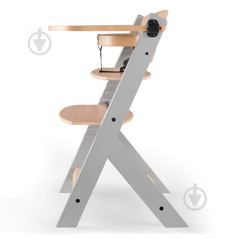 Стульчик для кормления Kinderkraft Enock Gray Wood (KKKENOCGRY0000) - фото 2