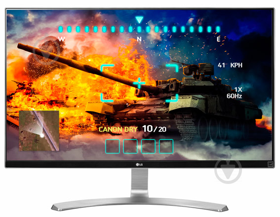 Монитор LG 27" (27UD68-W) - фото 1