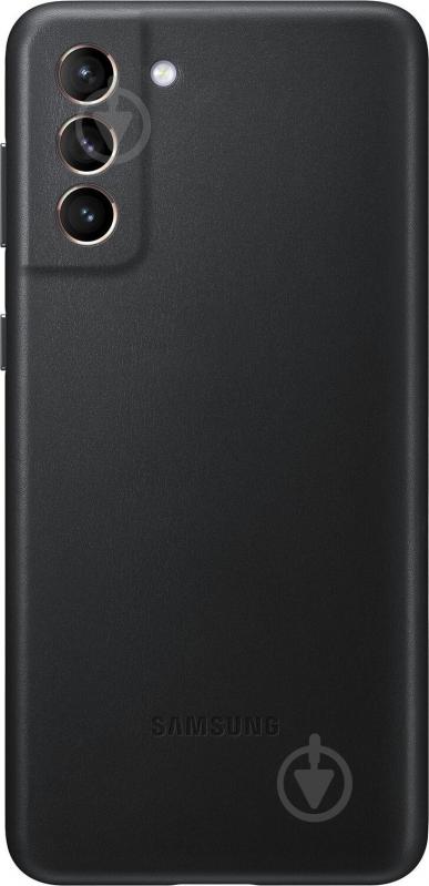 Чехол Samsung Leather Cover Black (EF-VG996LBEGRU) - фото 1