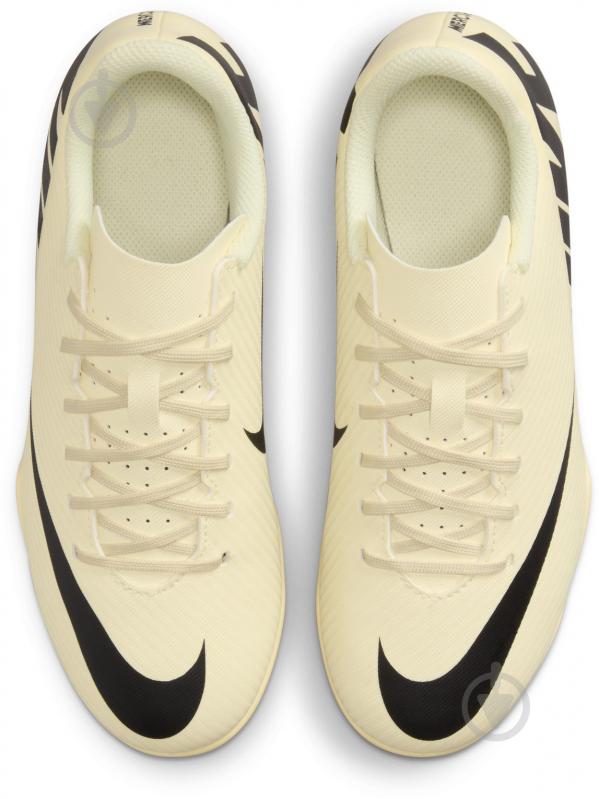 Бутси Nike JR. MERCURIAL VAPOR 15 CLUB DJ5958-700 р.33,5 жовто-чорний - фото 7