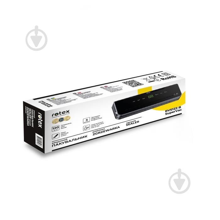 Вакууматор планковый Rotex RVS122-B SuperVac - фото 7 Вакууматор планковый Rotex RVS122-B SuperVac - фото 7