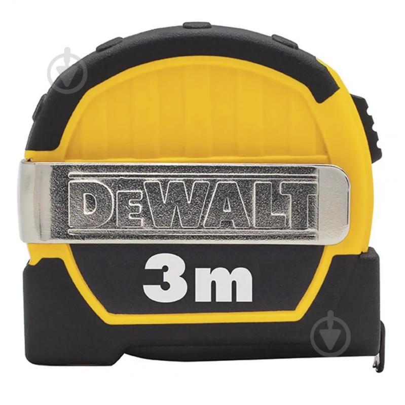 Рулетка DeWalt TOUGH DWHT36098-1 3  м x 12,7  мм - фото 1