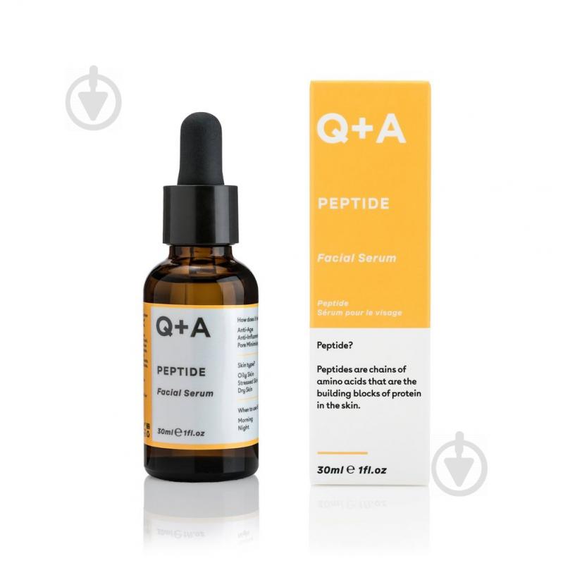 Сироватка Q+A Peptide Facial Serum з пептидами 30 мл - фото 1