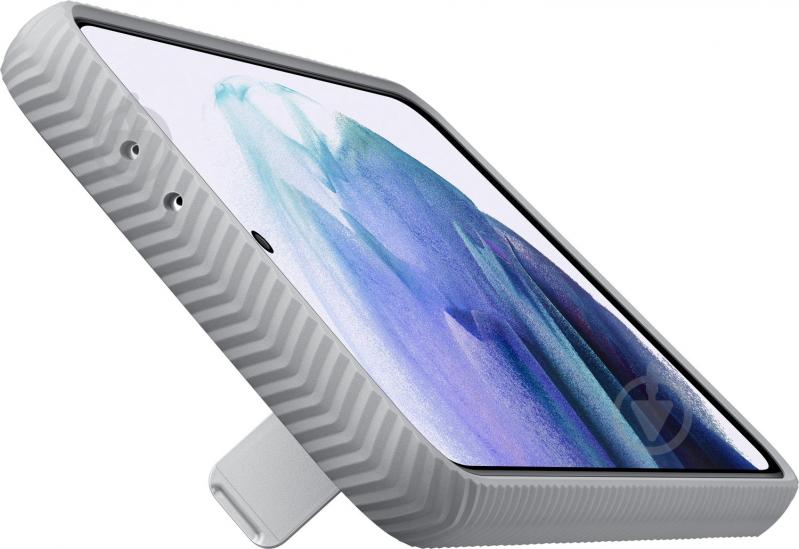 Чохол Samsung Protective Standing Cover Light Gray (EF-RG996CJEGRU) - фото 3