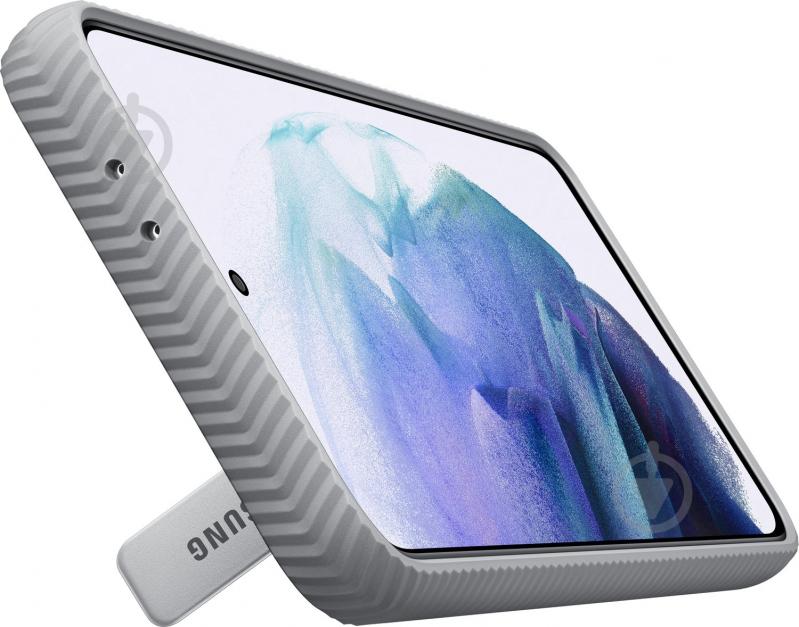 Чохол Samsung Protective Standing Cover Light Gray (EF-RG996CJEGRU) - фото 4