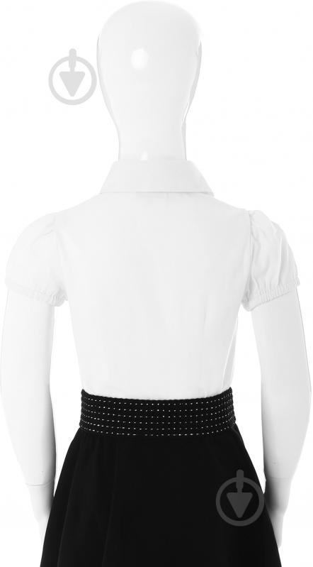 Блуза Веснушка р.140 белый 3053-1 - фото 3